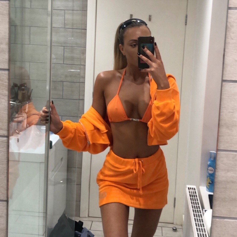 Iamgia Orange Torres Skirt